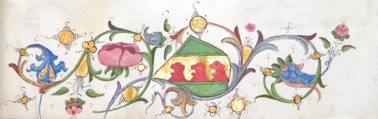 Das Wappen der Familie von Anderten